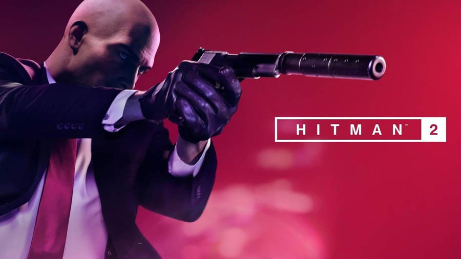 The Official Picture of Hitman 2 with Agent 47, One of assassin games for pc.