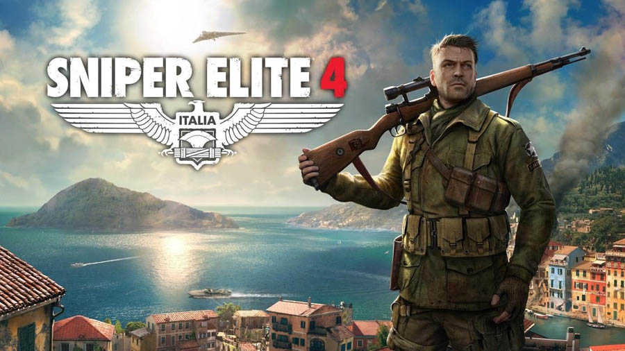 The Official Picture of Sniper Elite 4 with its characters, One of assassin games for pc.