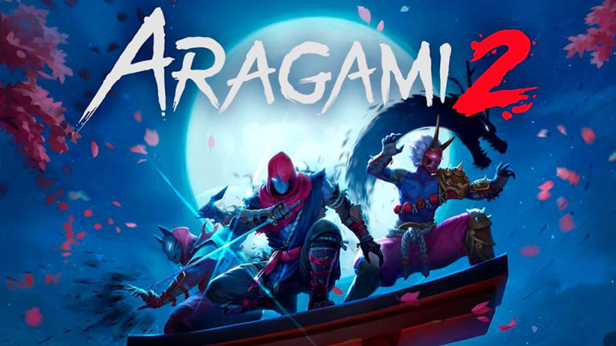 The Official Picture of Aragami 2 with its characters, One of Assassin games for ps4