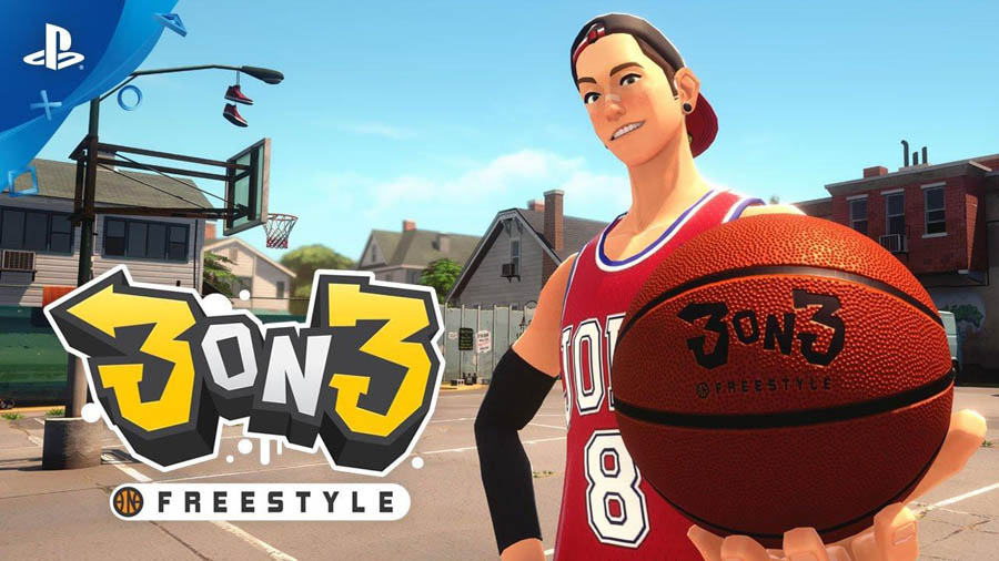 The Official Picture of 3on3 FreeStyle, One of basketball games for ps4.