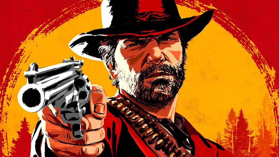 The Official Picture of Red Dead Redemption 2 with Arthur Morgan, One of best aaa games on pc.