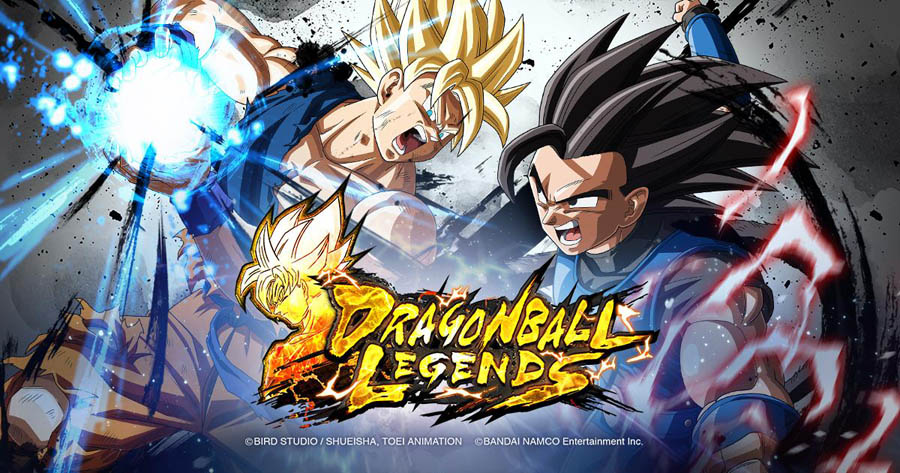 The Official Picture of Dragon Ball Legends with its characters, One of best action games for android.