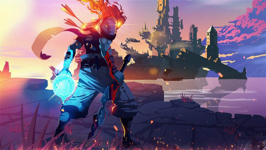 The Official Picture of Dead Cells with its character, One of best action games for android.