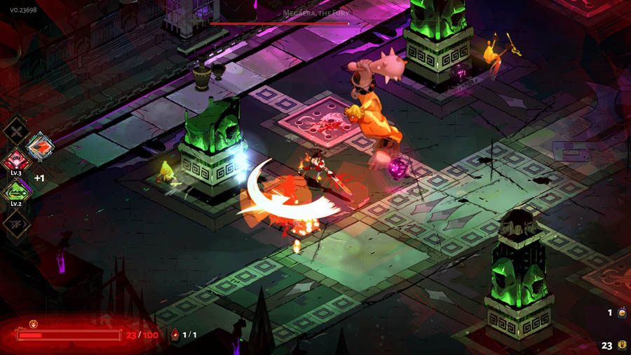 An official photo of Hades, one of the best action games for Mac.