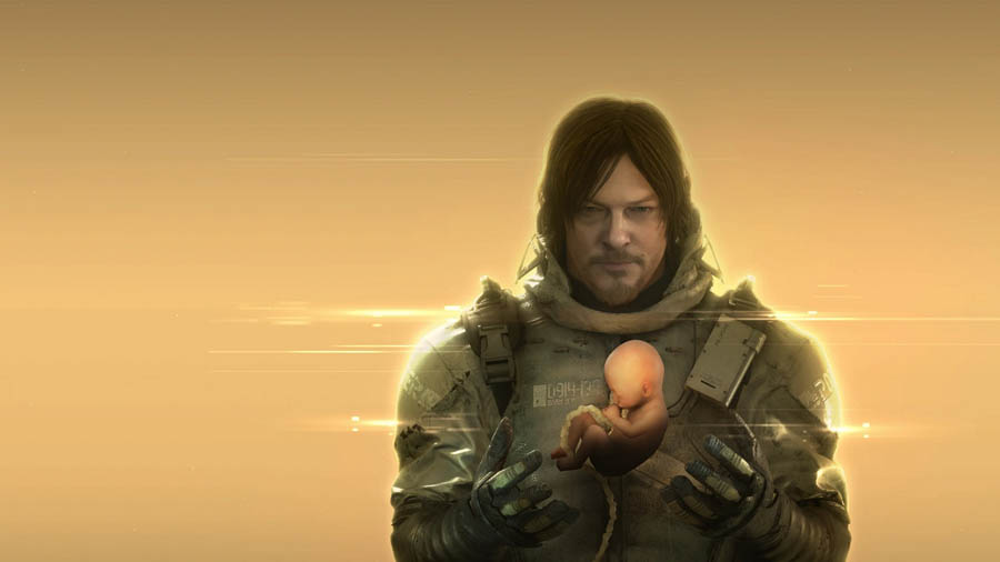 A picture of Death Stranding, one of the best action games for ps4.