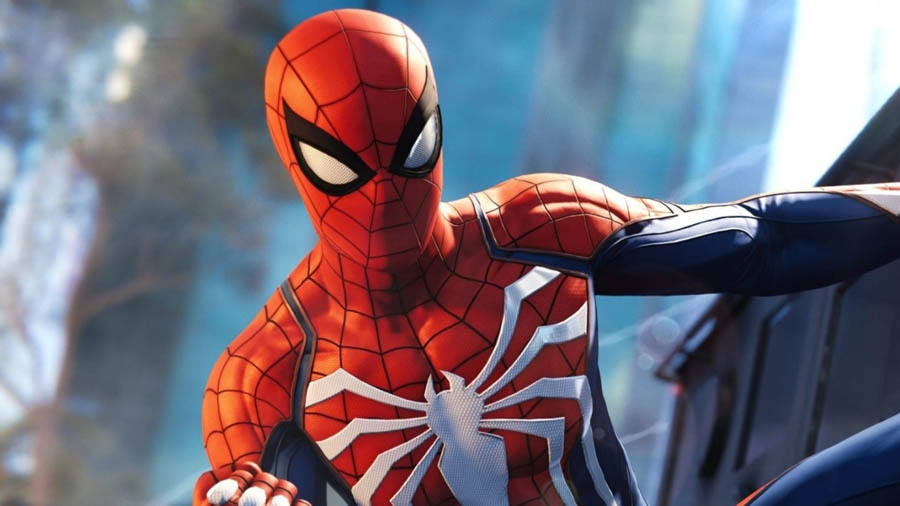 An official photo of Spider-Man, one of the best action games for ps4.