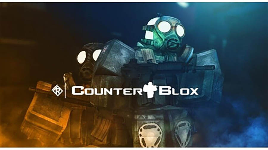 The Official Picture of Counter Blox with its characters, One of best action games for roblox.