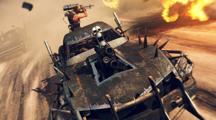 A main picture of Mad Max, one of the best action games for steam.