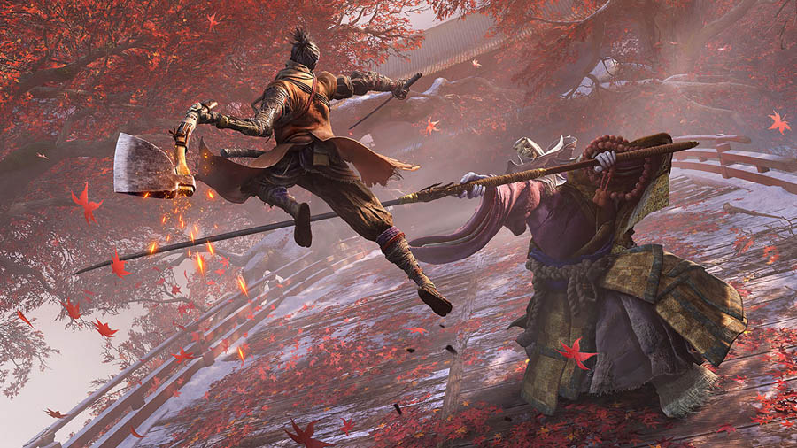 A main picture of Sekiro: Shadows Die Twice.