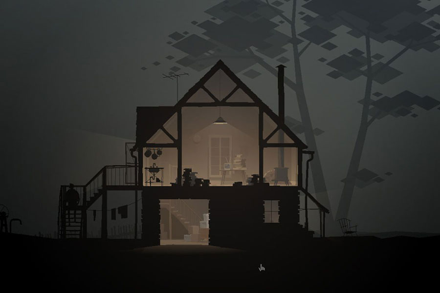 A photo of Kentucky Route Zero, one of the best adventure games for mac.