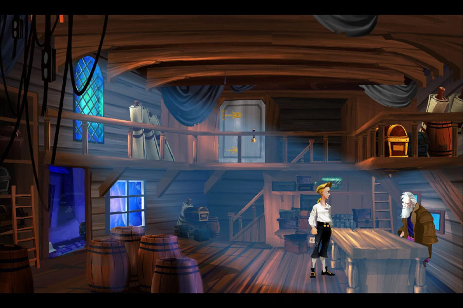 An official picture of The Secret of Monkey Island: Special Edition.