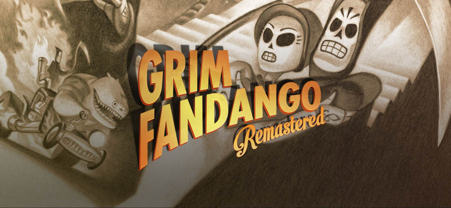 A photo of Grim Fandango Remastered, one of the best adventure games for mac.