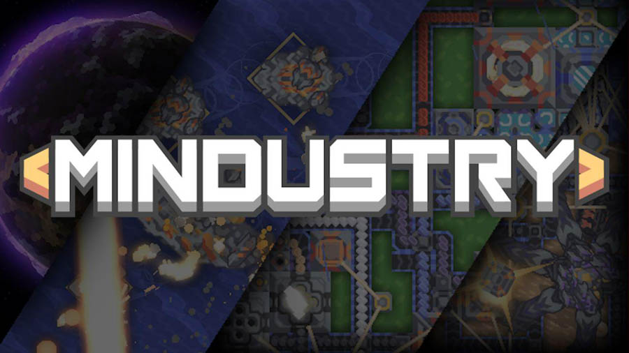 The Official Picture of Mindustry, One of best ai games for android.