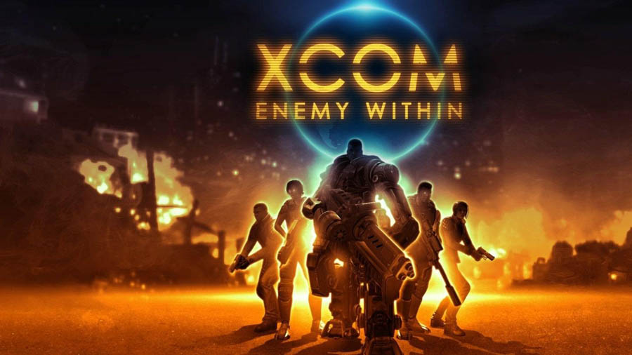 The Official Picture of XCOM: Enemy Within with its characters, One of best ai games for android.