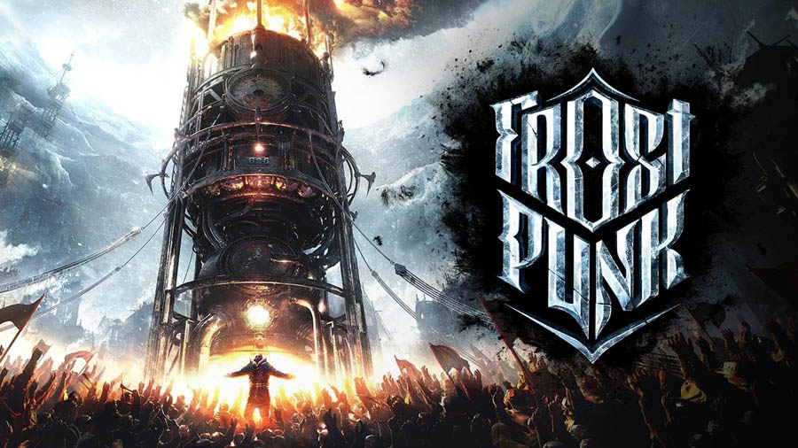 The Official Picture of Frostpunk, One of best ai games on steam.