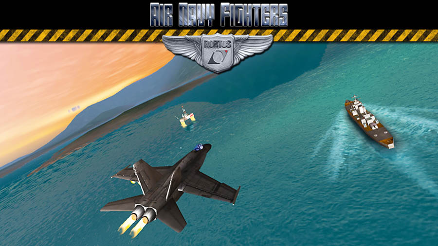 The Official Picture of Air Navy Fighters, One of best airplane games for android.