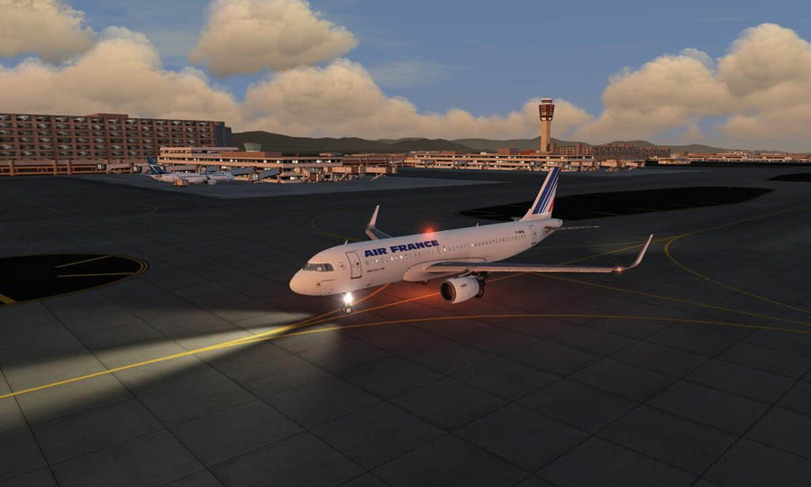 in game Picture of Aerofly FS 2022, One of best airplane games for ios.