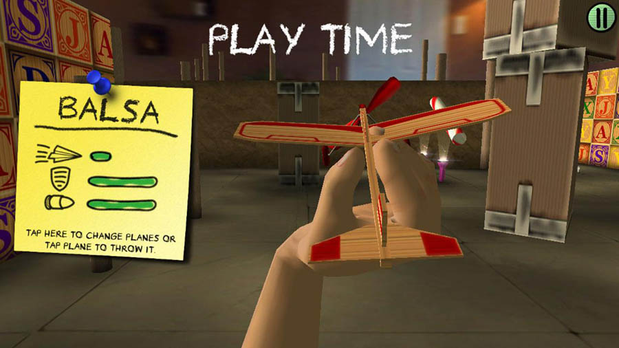 in game Picture of Air Wings, One of best airplane games for ios.