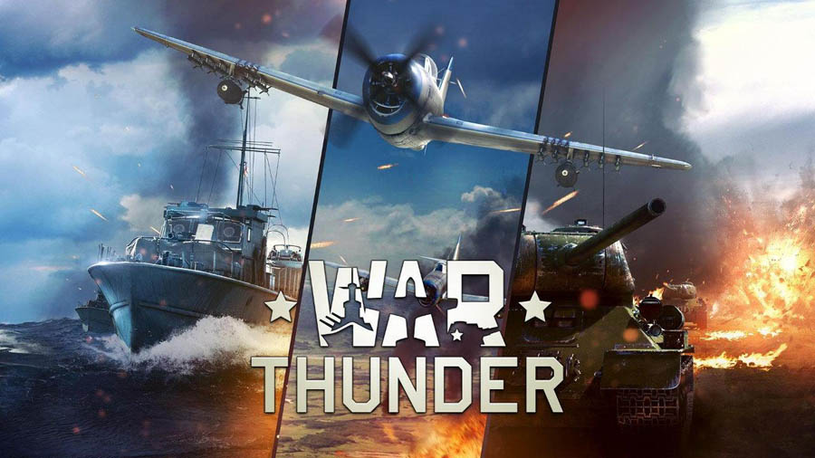 The Official Picture of War Thunder, One of best airplane games for mac.