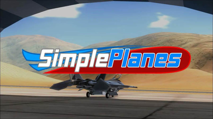 The Official Picture of SimplePlanes, One of best airplane games for pc.