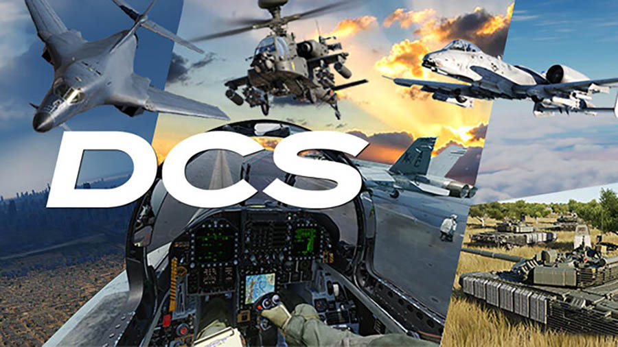 The Official Picture of DCS World, One of best airplane games for pc.