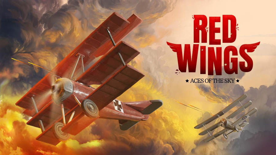 The Official Picture of Red Wings: Aces of the Sky, One of best airplane games for ps5.