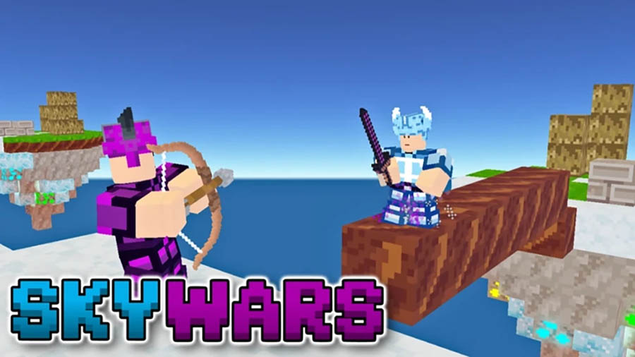 The Official Picture of SkyWars, One of best airplane games for roblox.