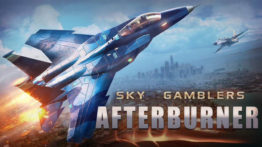 The Official Picture of Sky Gamblers: Afterburner, One of best airplane games for switch.