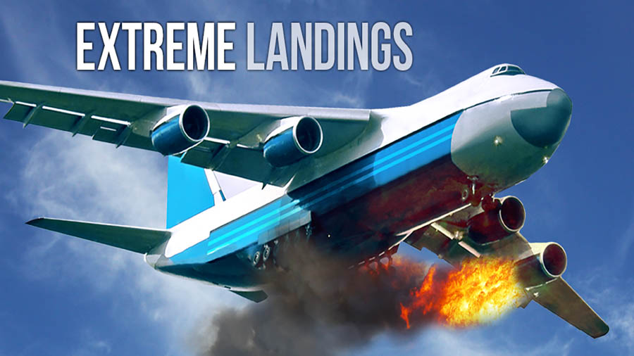 The Official Picture of Extreme Landings, One of best airplane games on chromebook.