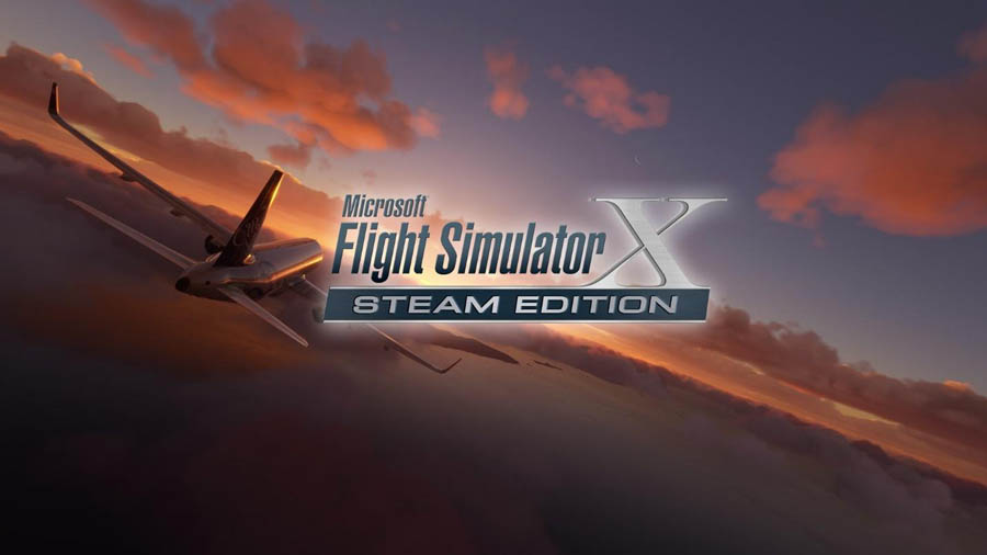 The Official Picture of Microsoft Flight Simulator X: Steam Edition, One of best airplane games on steam.