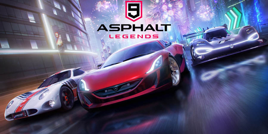 The official picture of Asphalt nine: Legends, one of the best android games for youtube channel.