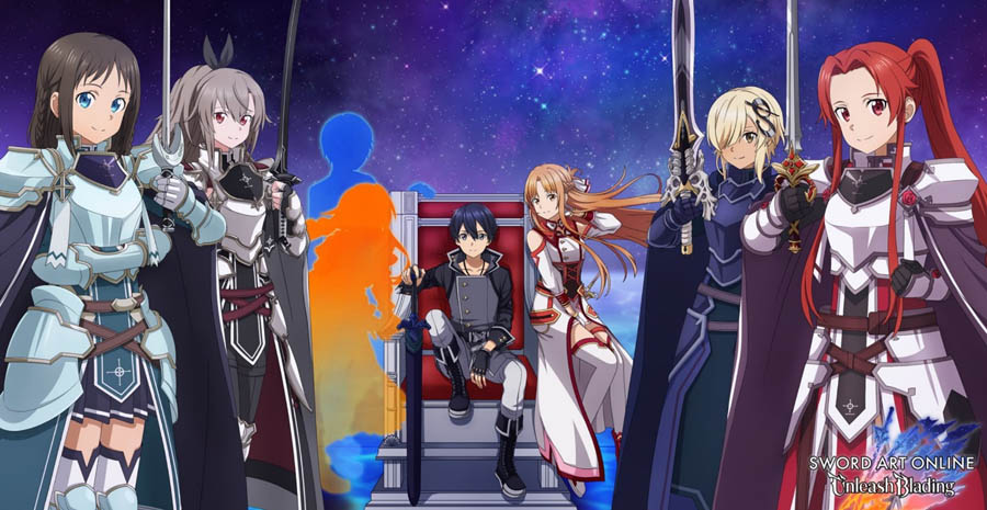 The official photo of SAO Unleash Blading, One of the best anime games on android.