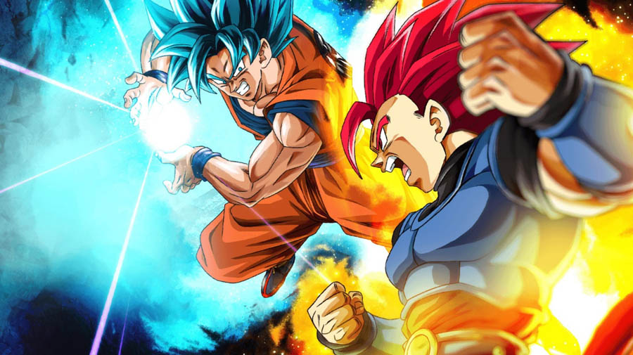 The official picture of Dragon Ball, One of the best anime games on iOS.