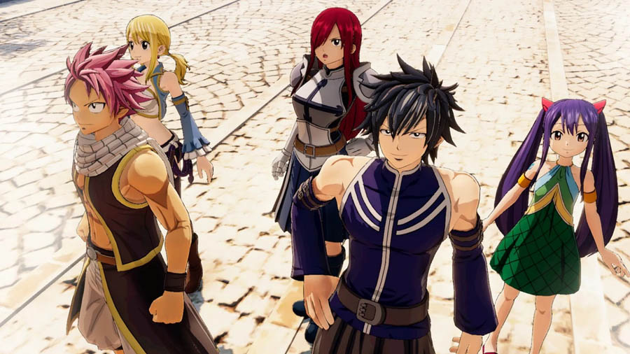 a picture of Fairy Tail game.