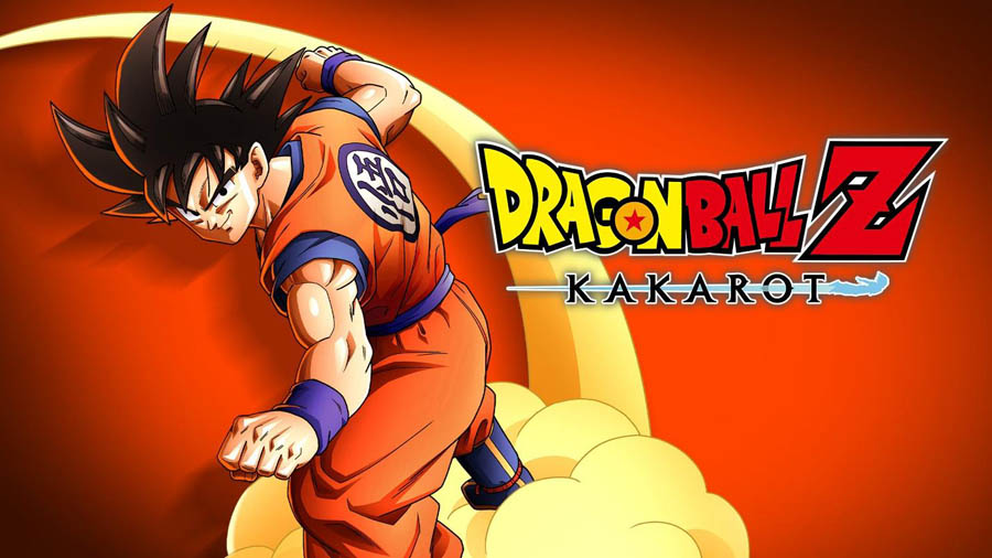 The Official Picture of Dragon Ball Z: Kakarot with Goku, One of best anime games on ps4.