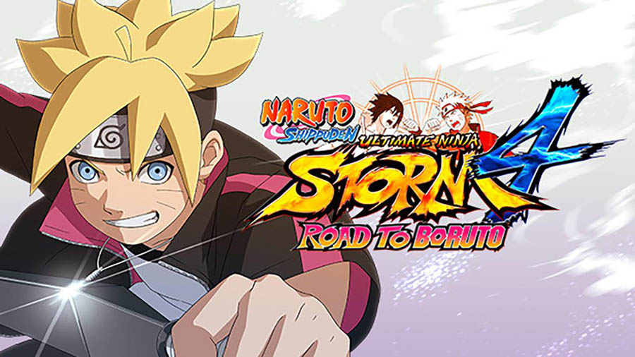 The Official Picture of Naruto Shippuden: Ultimate Ninja Storm 4 - Road to Boruto with its characters, One of best anime games on ps5.