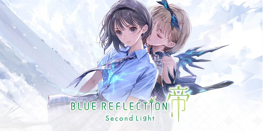 The Official Picture of Blue Reflection: Second Light with its characters, One of best anime games on ps5.