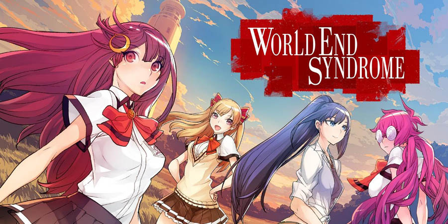 The Official Picture of World End Syndrome with its characters, One of best anime games on ps5.