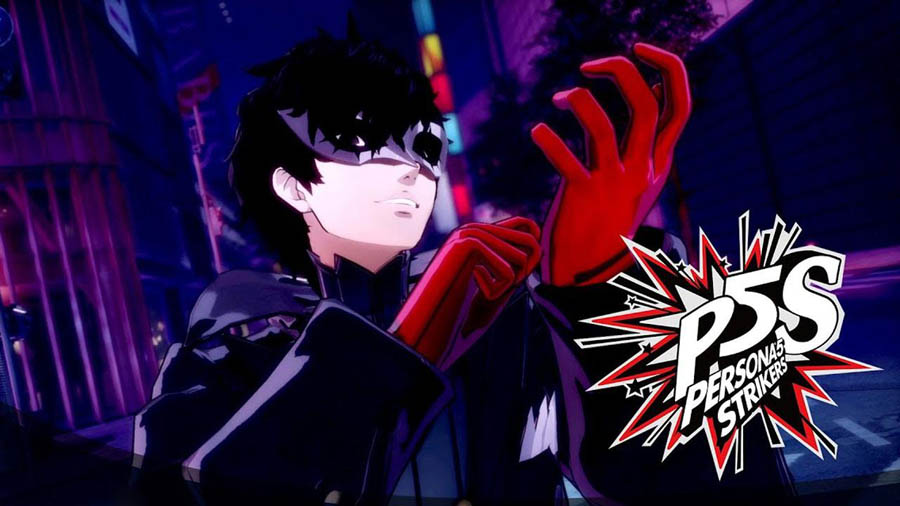 The Official Picture of Persona 5 Strikers with its characters, One of best anime games on ps5.