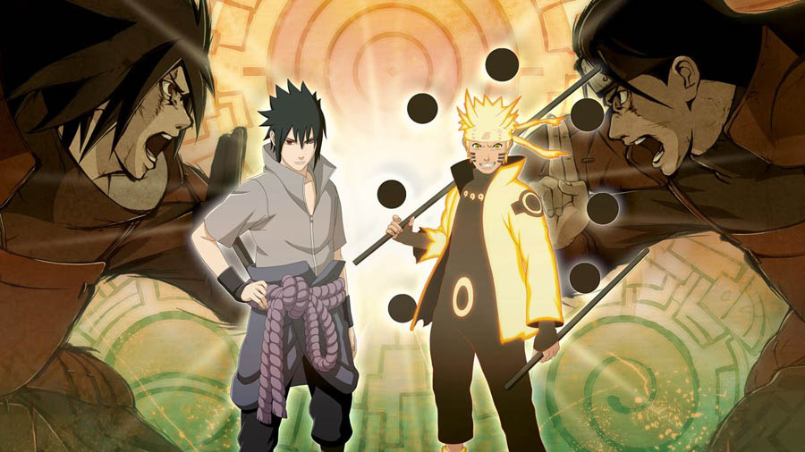 An official picture of Naruto Shippuden, one of the best anime games on steam.