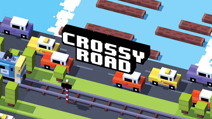 A picture of Crossy Road, one of the best arcade games for Android.