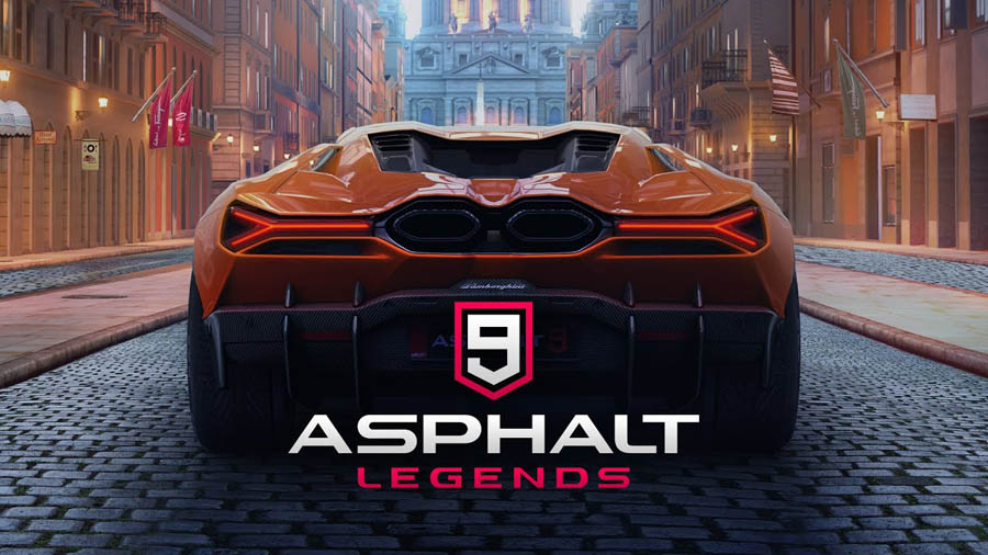 A picture of Asphalt nine: Legends, one of the best arcade games for Android.