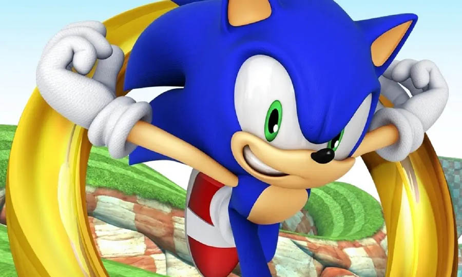 An official picture of Sonic Dash.