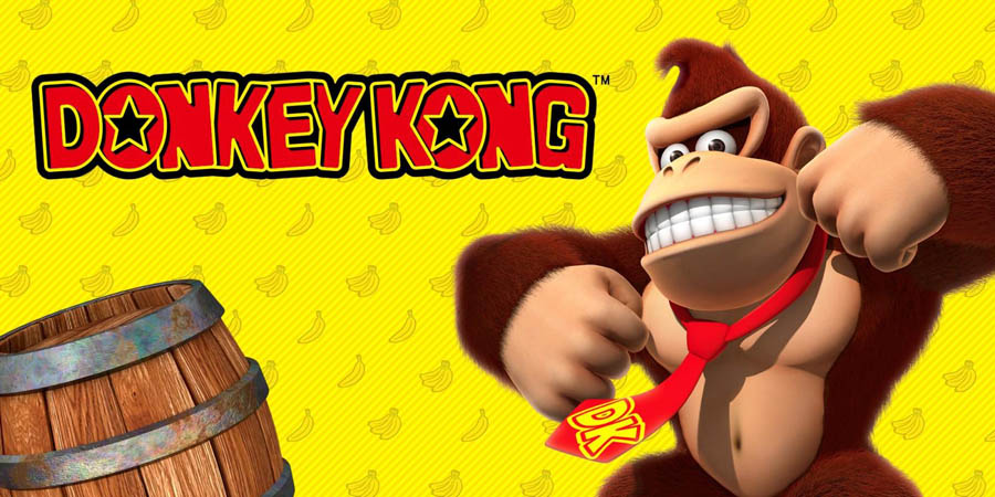 The Official Picture of Donkey Kong, One of best arcade games for pc.