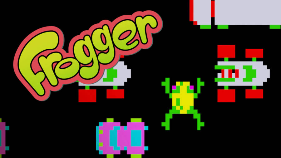 The Official Picture of Frogger, One of best arcade games for pc.