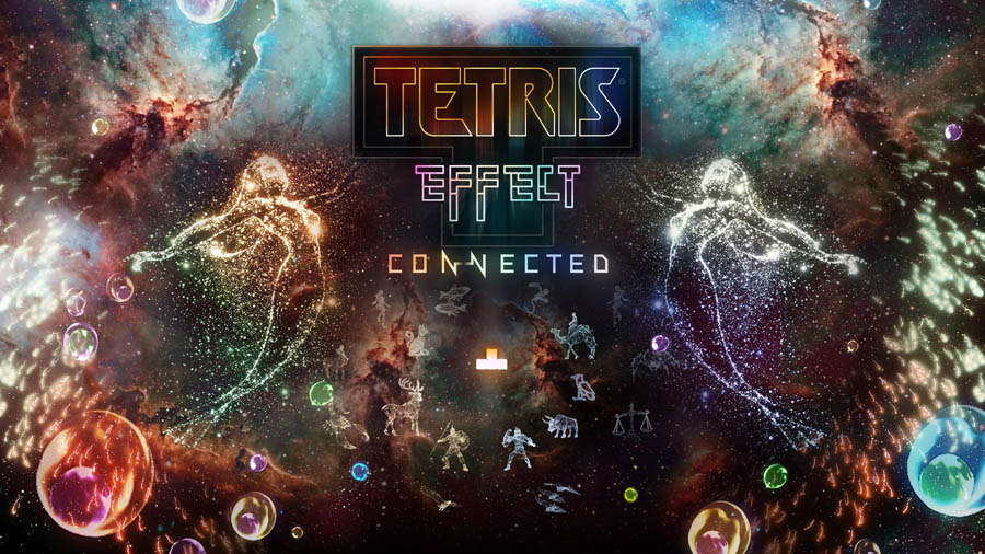 The Official Picture of Tetris Effect, One of best arcade games for ps4.