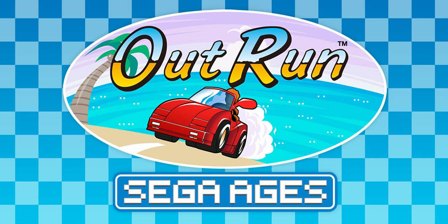 The Official Picture of SEGA AGES Out Run, One of best arcade games for switch.