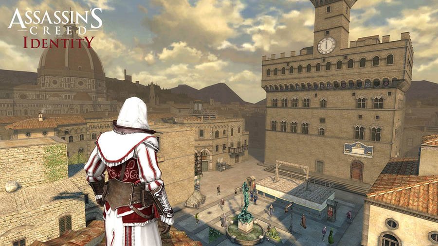 An official wallpaper of Assassin’s Creed Identity, one of the best assassin games for android.