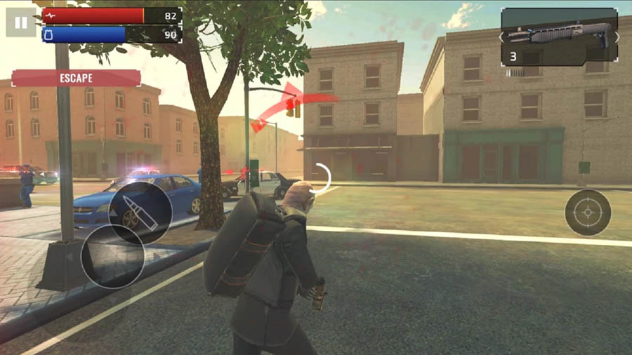 A picture of Armed Heist, one of the best assassin games for android.