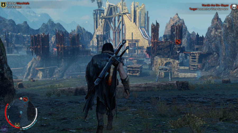 A photo of Shadow of Mordor, one of the best assassin games on xbox.